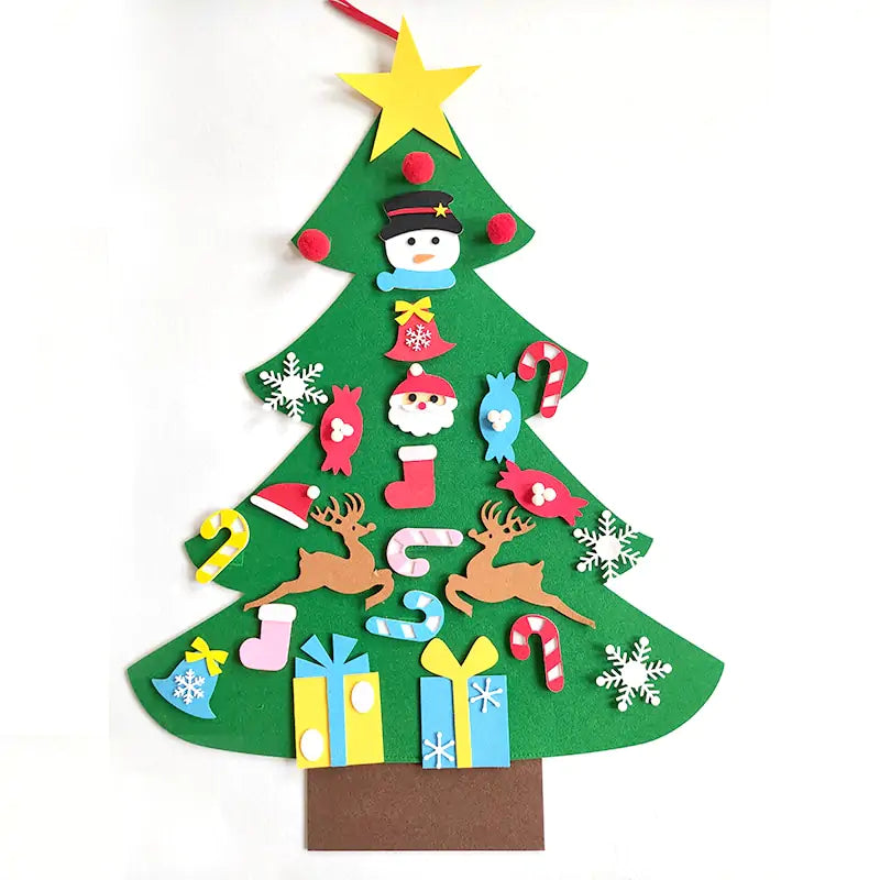 Kid's Felt Christmas Tree