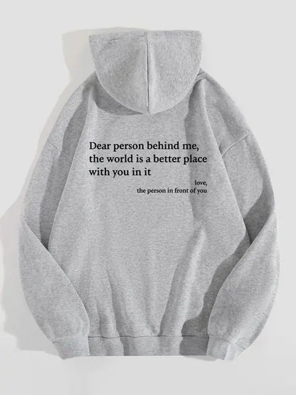 The Original 'Dear Person Behind Me' Hoodie