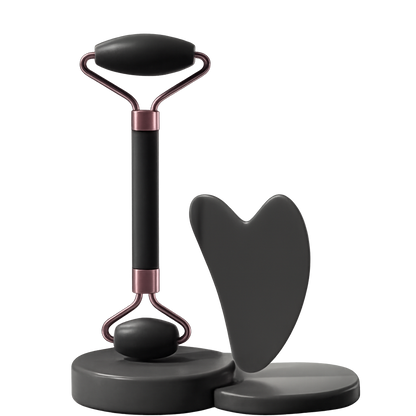 Jade Roller + Gua Sha Set