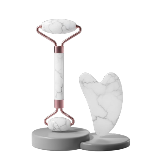 Jade Roller + Gua Sha Set