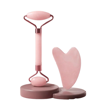 Jade Roller + Gua Sha Set