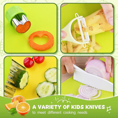 Mini Chef Set - Kids 13 Pc Cooking Set