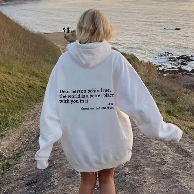 The Original 'Dear Person Behind Me' Hoodie