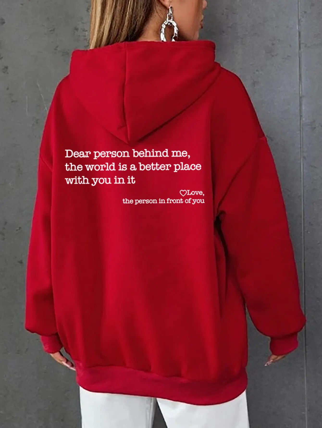 The Original 'Dear Person Behind Me' Hoodie